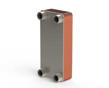 HEXNOVAS BL120 Brazed Plate Heat Exchangers dimension drawing