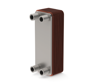 HEXNOVAS BL14 Brazed Plate Heat Exchangers dimension drawing