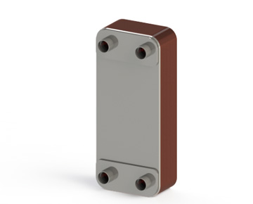 HEXNOVAS BL200 Brazed Plate Heat Exchangers dimension drawing