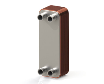 HEXNOVAS BL25 Brazed Plate Heat Exchangers dimension drawing