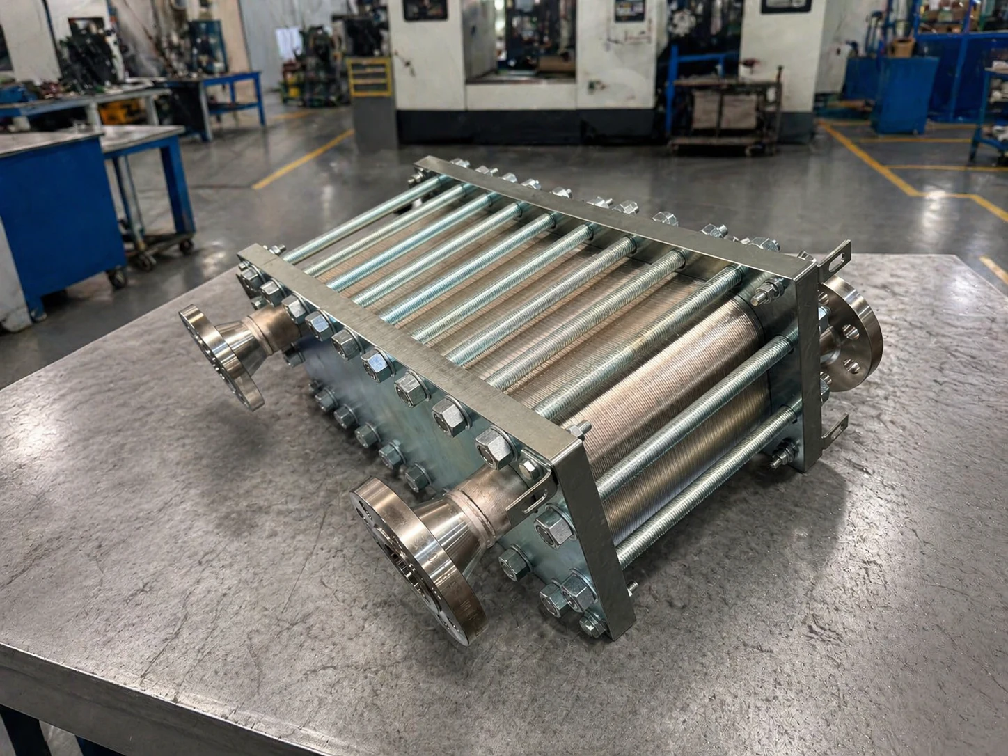 All-Stainless BPHE for Biogas Cooling heat exchanger case study