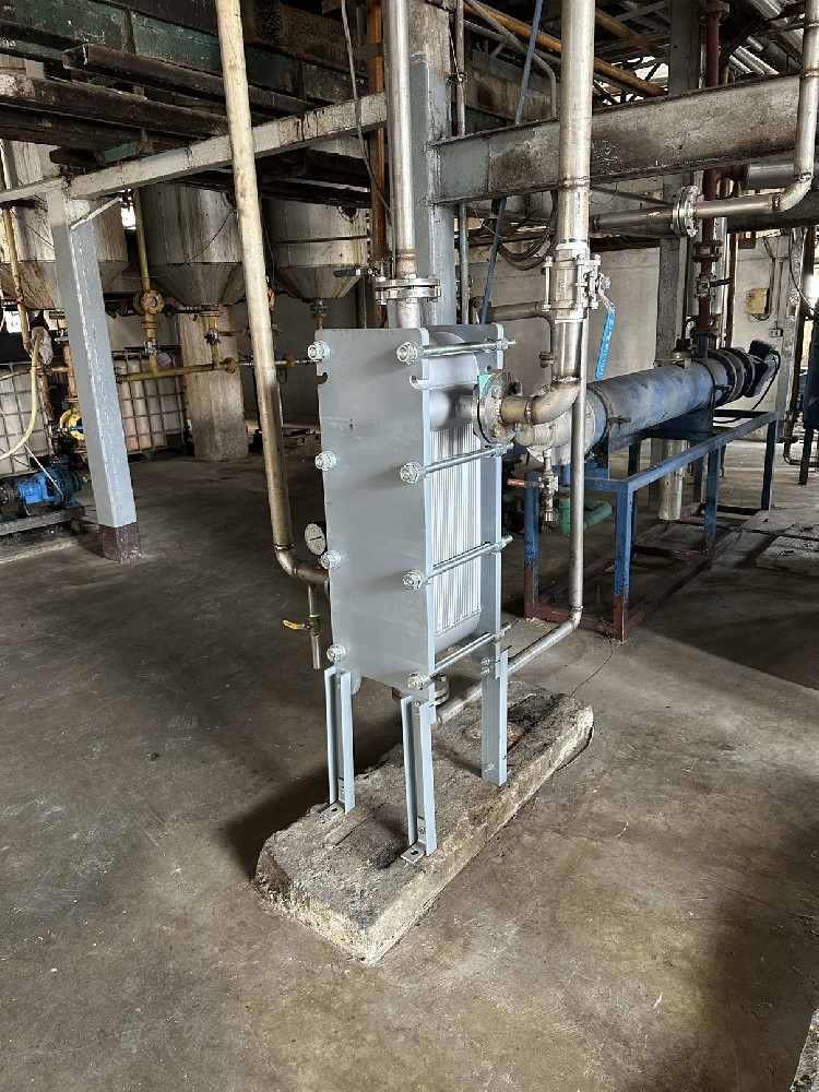 plate and block heat exchanger