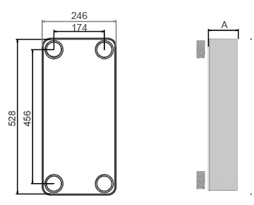 HEXNOVAS BL120 Stainless Steel Fusion-Bonded Heat Exchangers product view