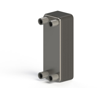HEXNOVAS BL14 Stainless Steel Fusion-Bonded Heat Exchangers dimension drawing