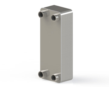 HEXNOVAS BL144 Stainless Steel Fusion-Bonded Heat Exchangers dimension drawing