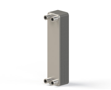 HEXNOVAS BL20 Stainless Steel Fusion-Bonded Heat Exchangers dimension drawing