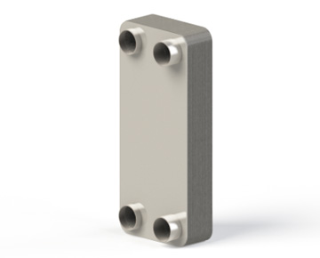 HEXNOVAS BL200 Stainless Steel Fusion-Bonded Heat Exchangers dimension drawing