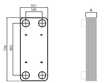 HEXNOVAS BL200 Stainless Steel Fusion-Bonded Heat Exchangers product view