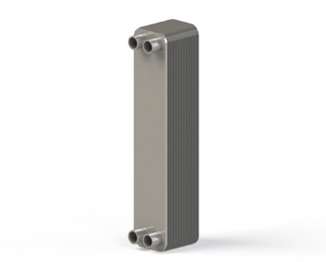 HEXNOVAS BL40 Stainless Steel Fusion-Bonded Heat Exchangers dimension drawing