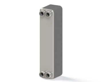 HEXNOVAS BL50 Stainless Steel Fusion-Bonded Heat Exchangers dimension drawing