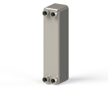 HEXNOVAS BL60 Stainless Steel Fusion-Bonded Heat Exchangers dimension drawing