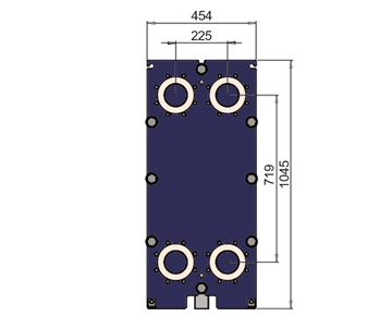 HEXNOVAS BB100H / BH100H Standard Gasketed Plate Heat Exchangers product view
