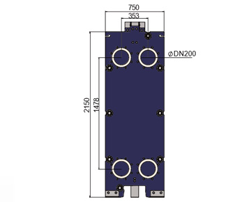 HEXNOVAS BB200B / BH200B Standard Gasketed Plate Heat Exchangers product view