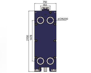 HEXNOVAS BB200H / BH200H Standard Gasketed Plate Heat Exchangers product view
