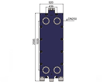 HEXNOVAS BB250B / BH250B Standard Gasketed Plate Heat Exchangers product view