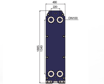 HEXNOVAS LB100P / LH100P Standard Gasketed Plate Heat Exchangers product view