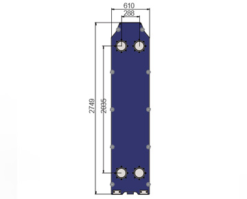 HEXNOVAS LB150B / LH150B Standard Gasketed Plate Heat Exchangers product view