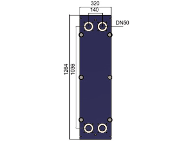 HEXNOVAS LB60B / LH60B Standard Gasketed Plate Heat Exchangers product view