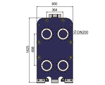 HEXNOVAS SB200H / SH200H Standard Gasketed Plate Heat Exchangers product view