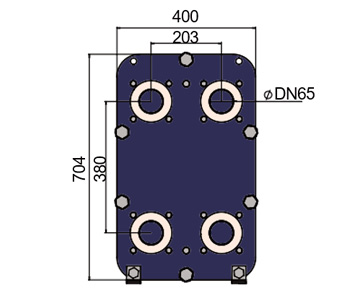 HEXNOVAS SB60H / SH60H Standard Gasketed Plate Heat Exchangers product view