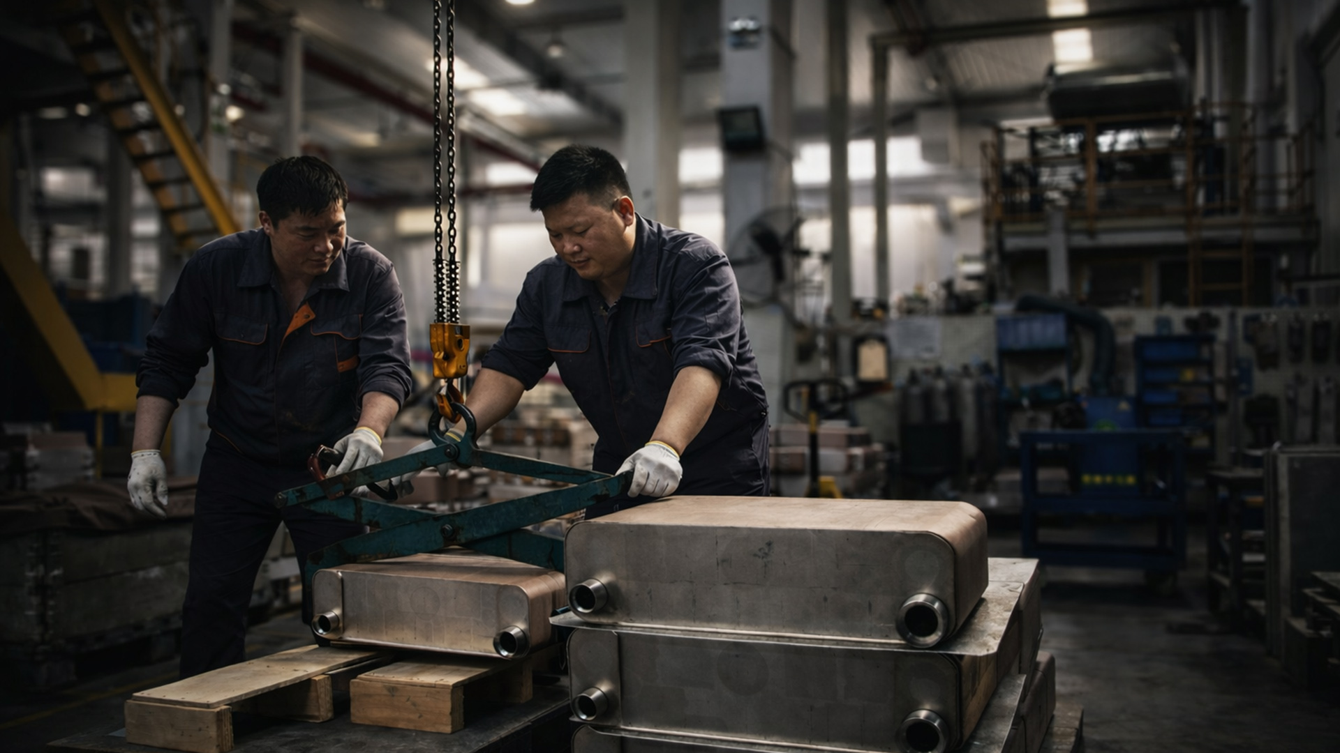 HEXNOVAS engineering and heat exchanger manufacturing team