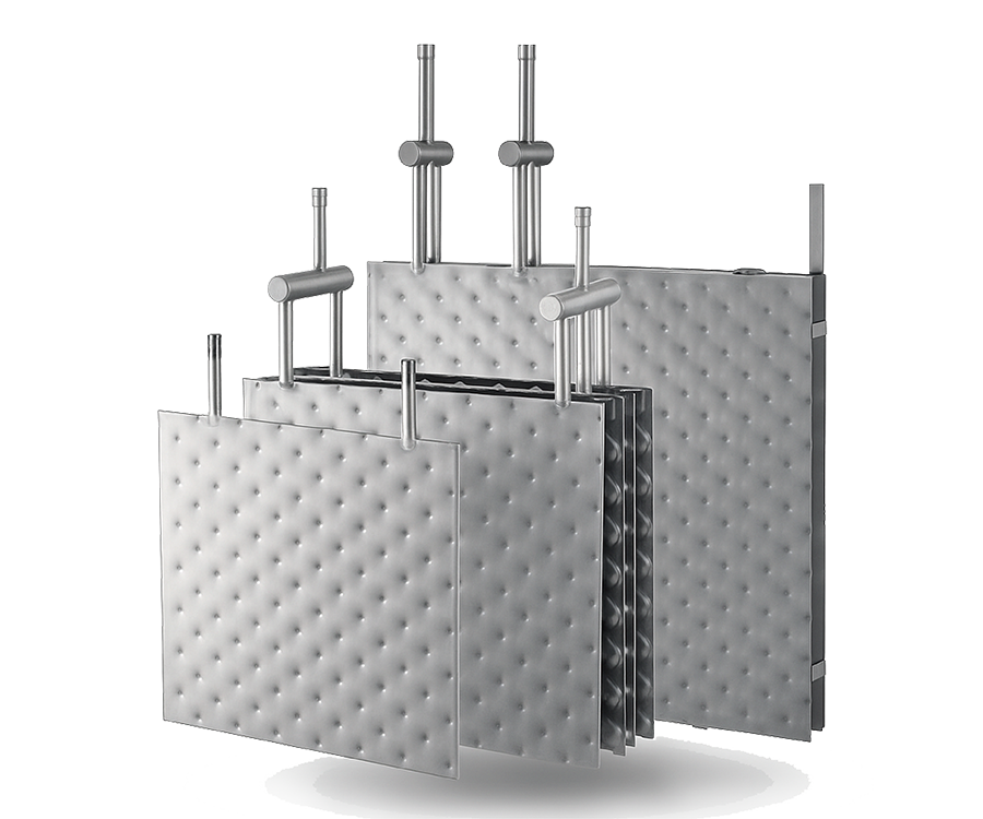 Pillow Plates for a Dairy Falling-Film Chiller heat exchanger case study