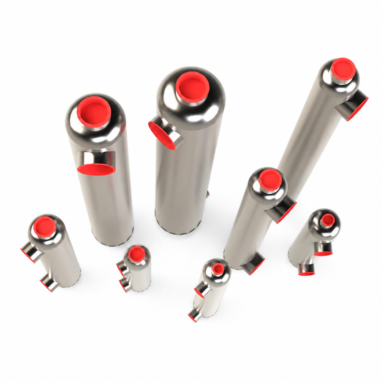 HEXNOVAS stainless and titanium swimming pool heat exchanger family
