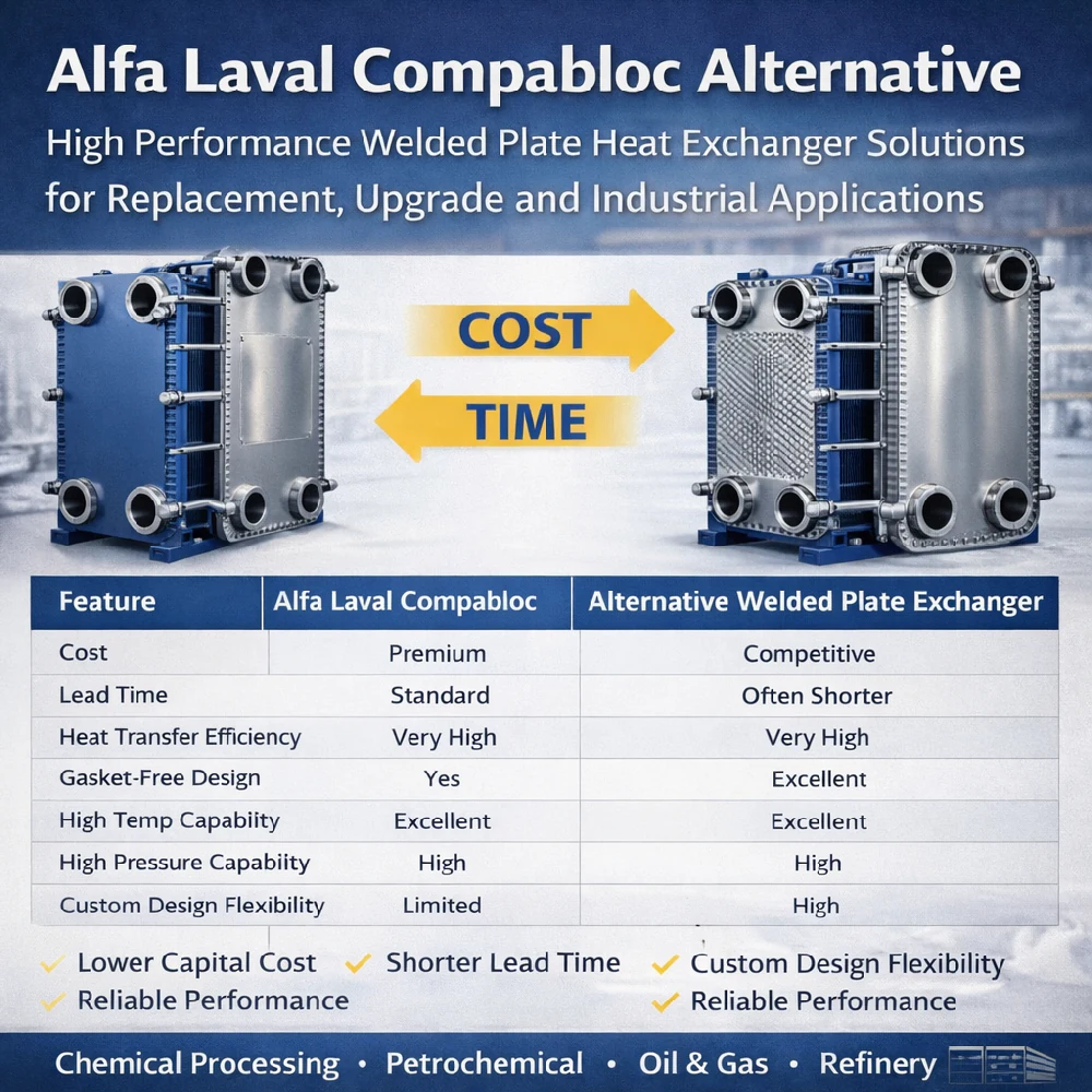 Alfa Laval Compabloc Alternative: Industrial Welded Heat Exchanger Solutions technical article
