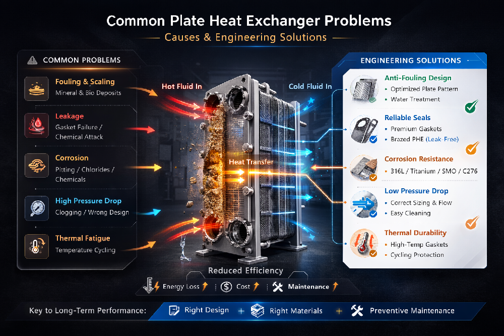 Common Problems with Plate Heat Exchangers and How Alfa Laval Solves Them technical article