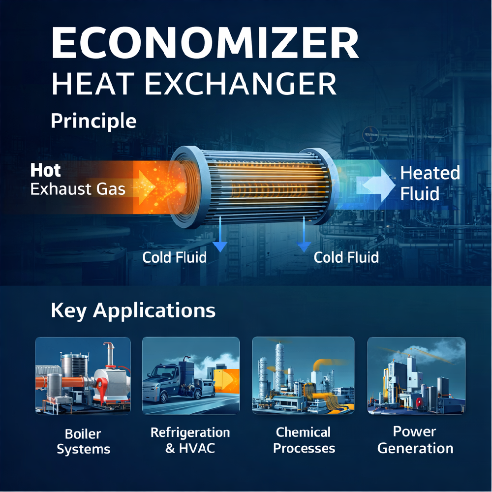 Economizer Heat Exchanger: Principle, Applications, and Engineering Value technical article