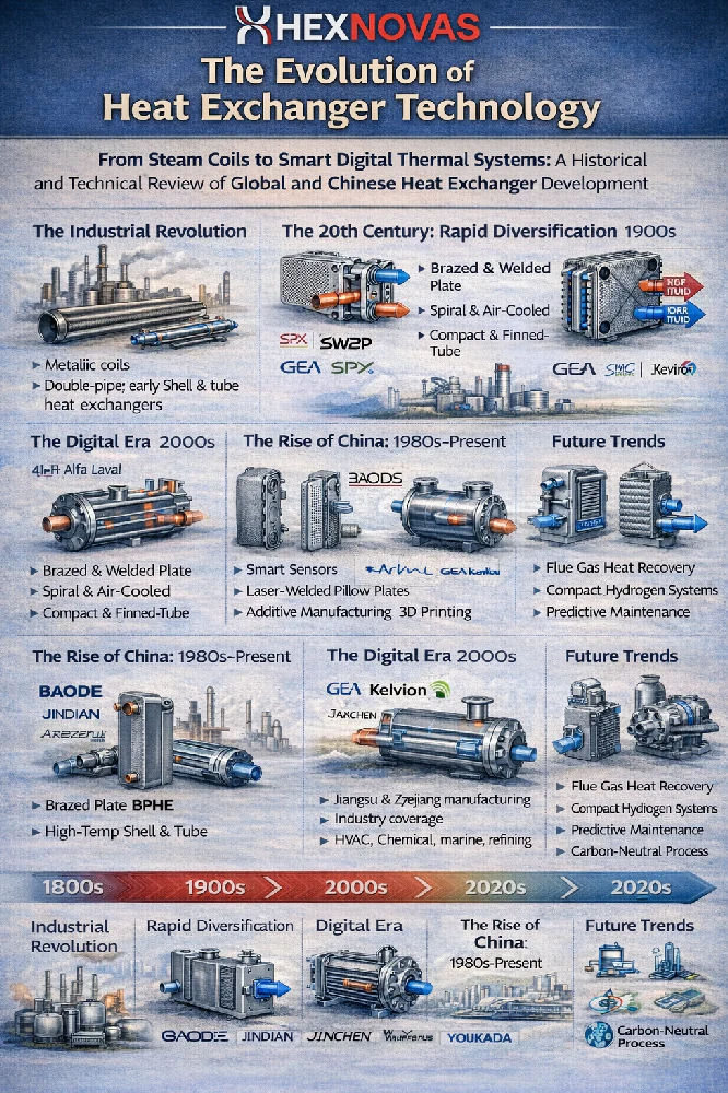 From Steam Coils to Digital Thermal Systems: A Brief History of Heat Exchangers technical article