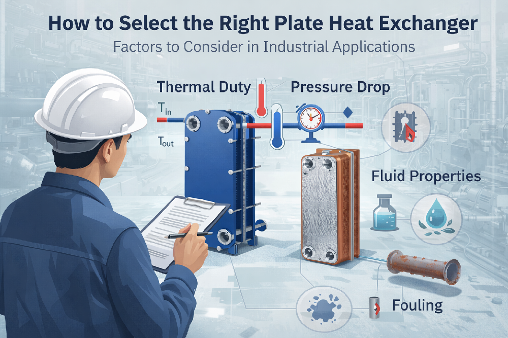 How to Select the Right Plate Heat Exchanger for Industrial Applications technical article