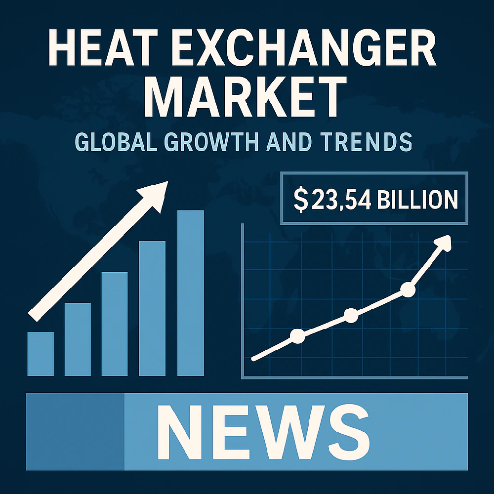 Heat Exchanger Market Poised at USD 23.54B by 2030, Amid Rising Energy-Efficiency Focus, Says Mordor Intelligence technical article