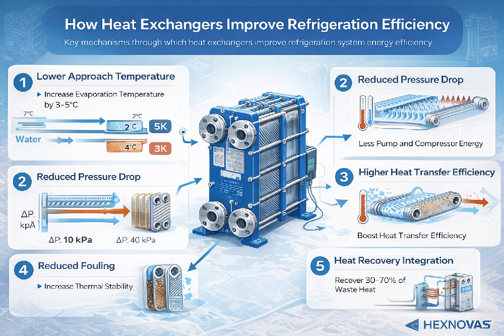 How Heat Exchangers Improve Refrigeration Efficiency technical article