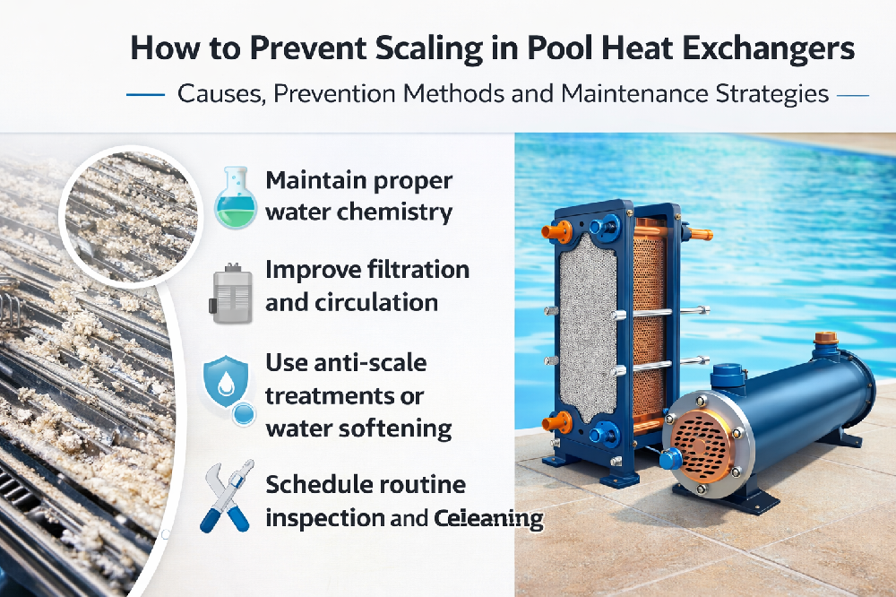 How to Prevent Scaling in Pool Heat Exchangers technical article