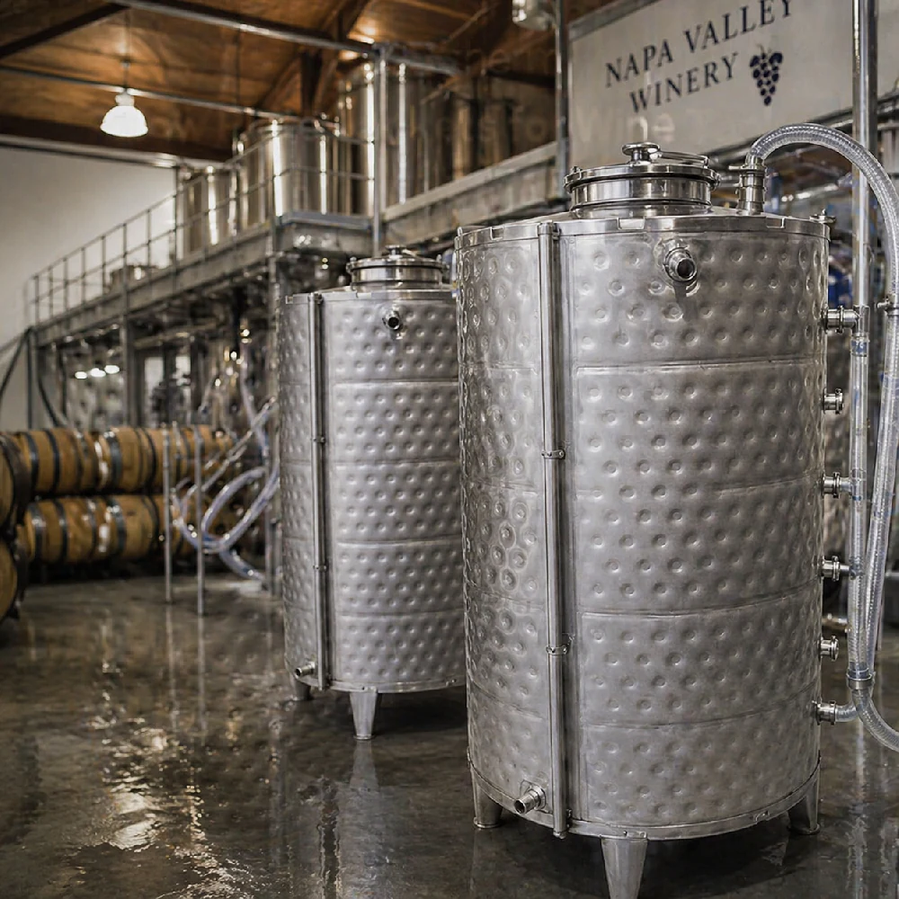 Pillow Plate Jackets for Wine Tanks technical article