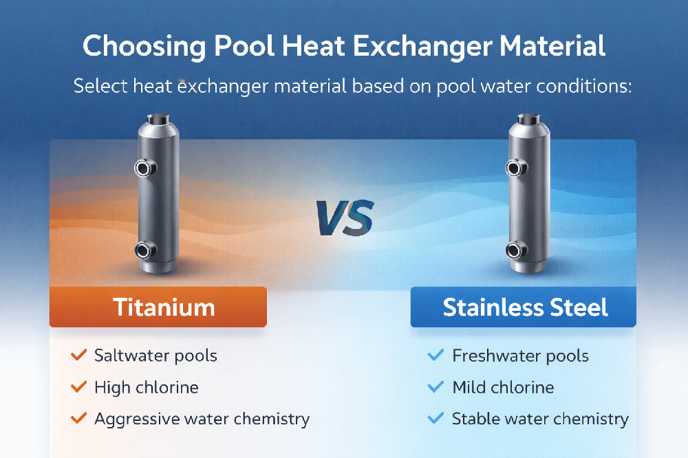 Pool Heat Exchanger Material Guide technical article