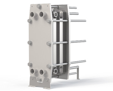 HEXNOVAS BS60H Sanitary Gasketed Plate Heat Exchangers dimension drawing