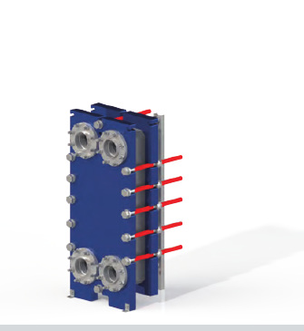 HEXNOVAS BH100BW Semi-Welded Plate Heat Exchangers product view