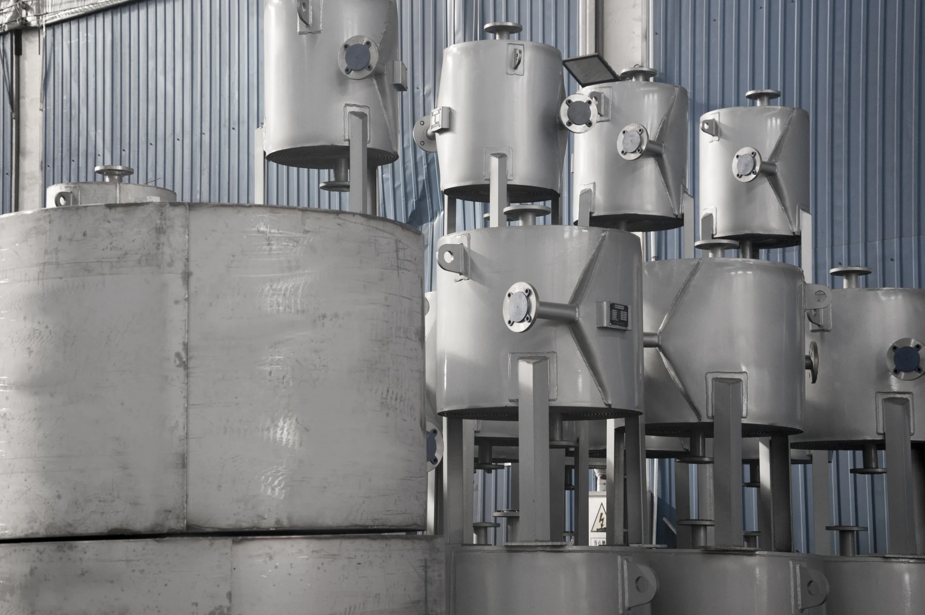 Completed vertical spiral heat exchangers in HEXNOVAS production