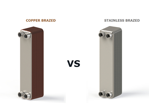 Comparison Between Stainless-Steel Brazing and Copper Brazing in Heat Exchangers