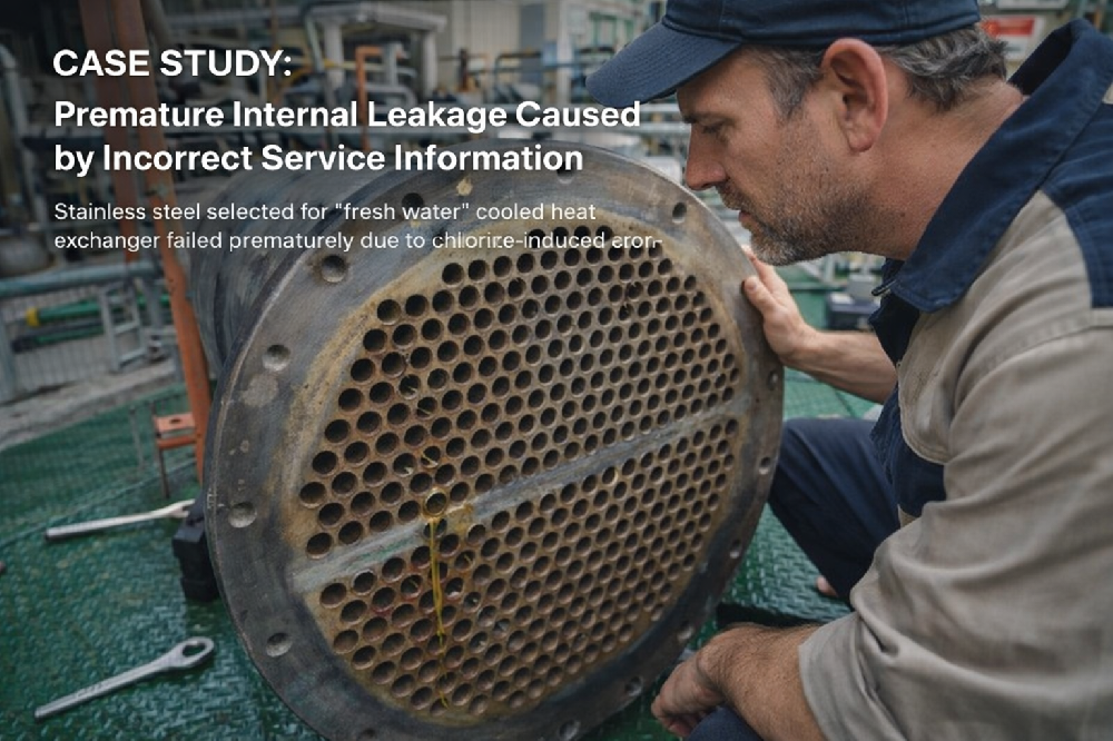 Failure Case Study: Internal leakage caused by incorrect service information