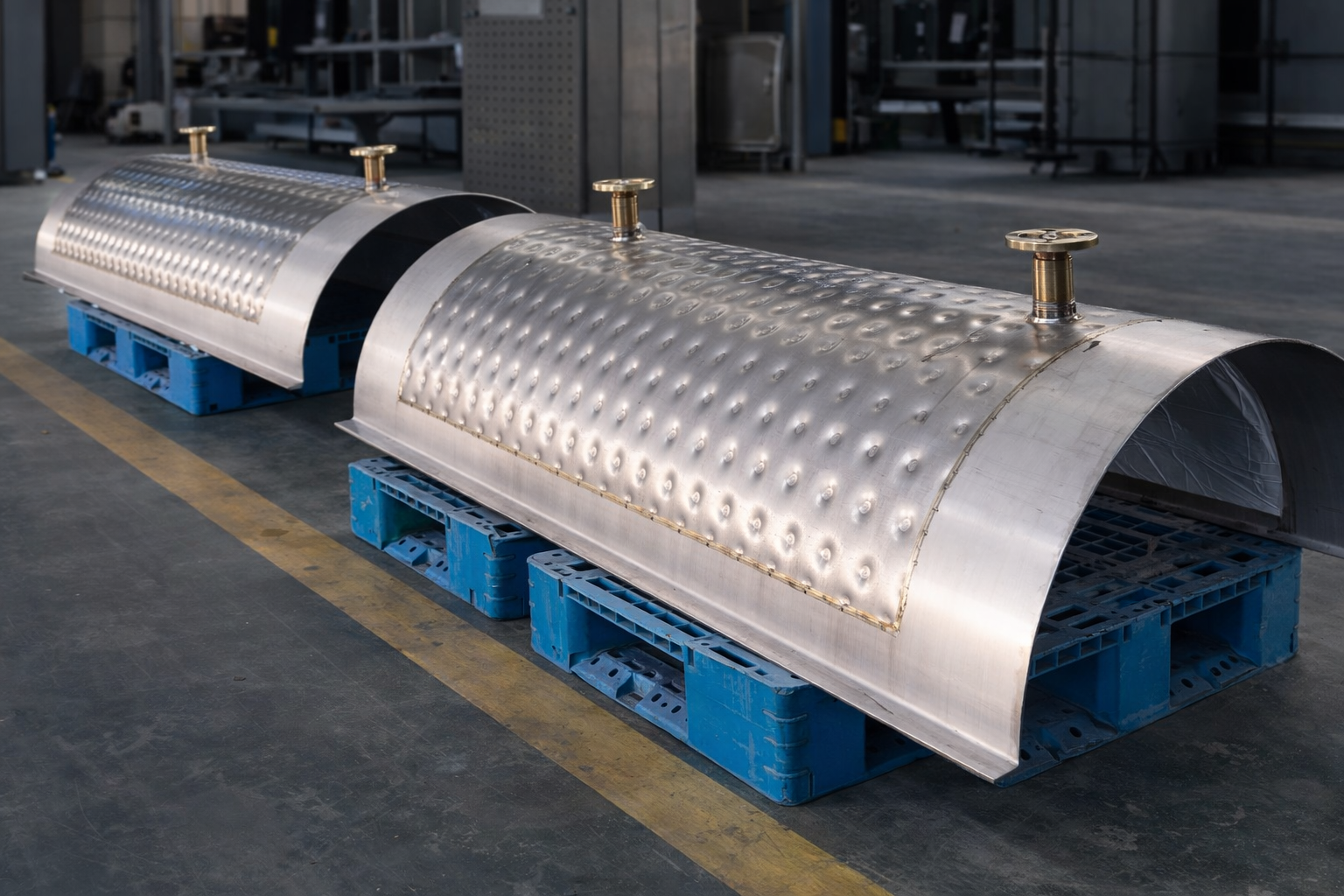 Dimple plate jacket heat transfer solution by HEXNOVAS for reactor and process vessel temperature control