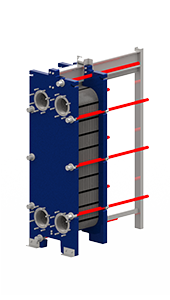 Gasket plate heat exchanger