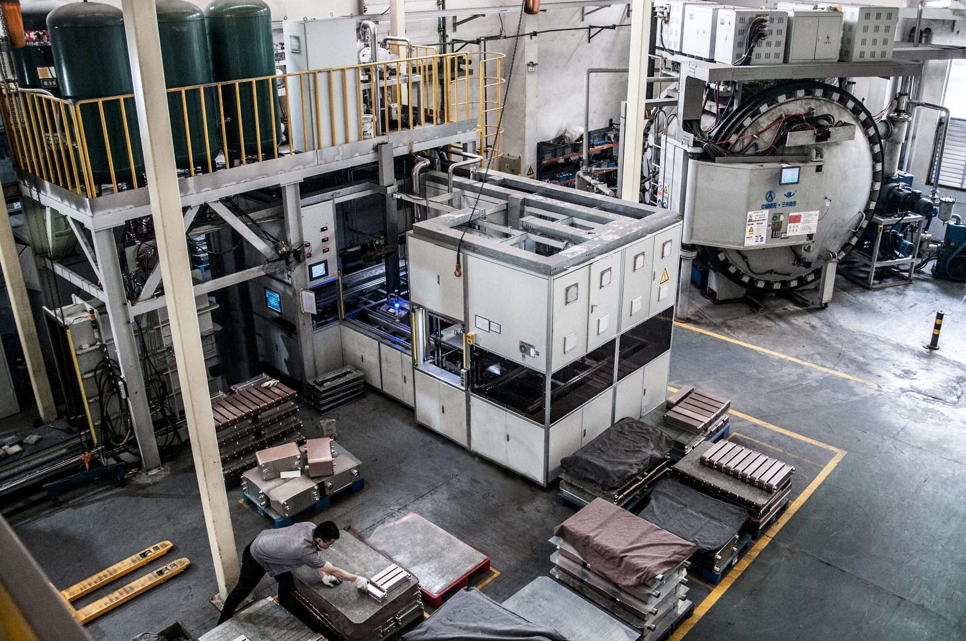 HEXNOVAS brazed plate heat exchanger production workshop