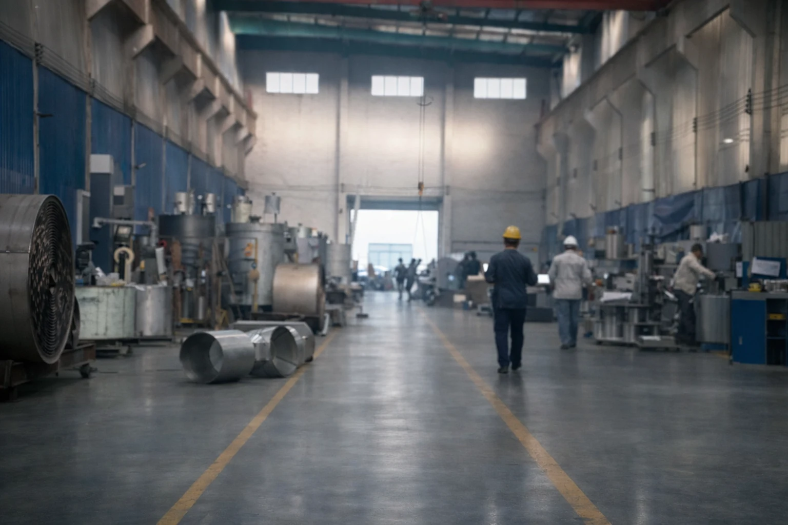 HEXNOVAS spiral plate heat exchanger production workshop